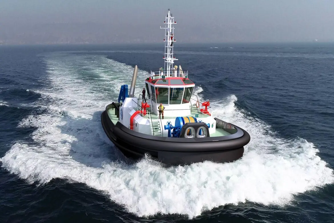 The RAstar class tug from Robert Allan provides 85 tonnes bollard pull (RAL)