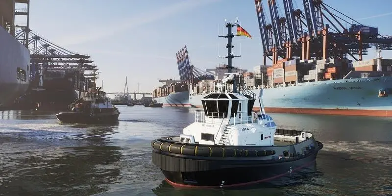 Meyer's ASD Tug 2111 will operate at Emden, Germany (Damen)
