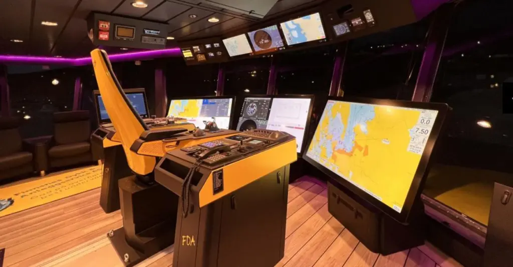 The vessel's interior is built to a particularly high standard (Fitjar)
