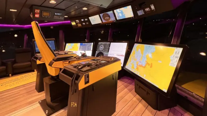 The vessel's interior is built to a particularly high standard (Fitjar)