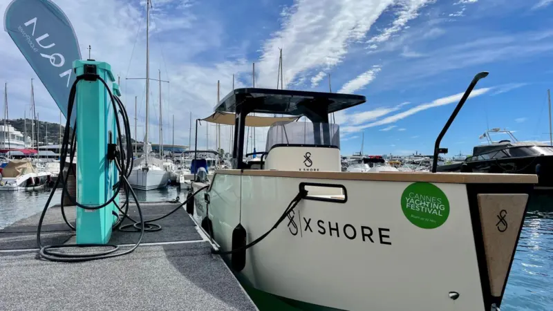 Aqua 75 supercharging the X Shore Eelex 8000