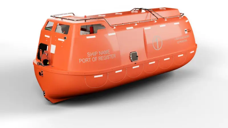 The Viking Norsafe Totally Enclosed Lifeboat (TELB)