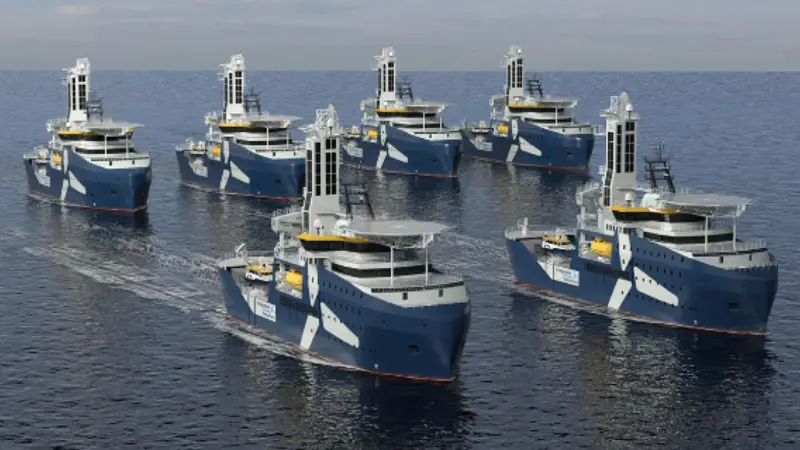 Havfram's six Commissioning Service Operation Vessels (CSOVs)