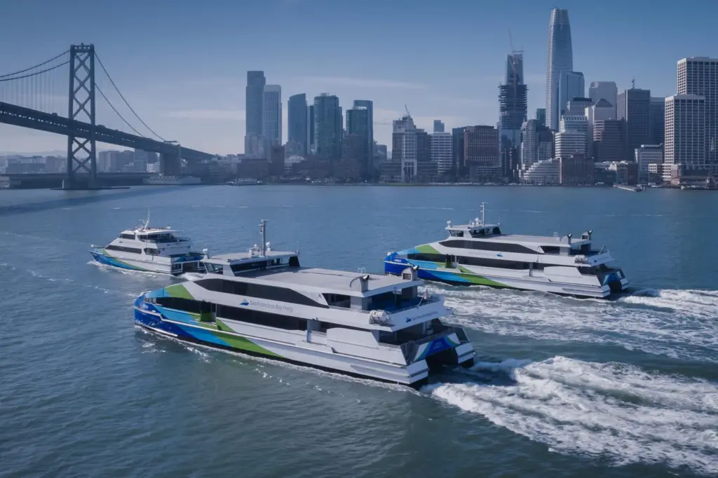 WETA electric high speed ferries