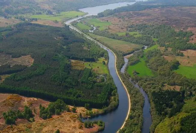 Water depth and width form part of the categorisation  of inland waterways (Scottish Canals)