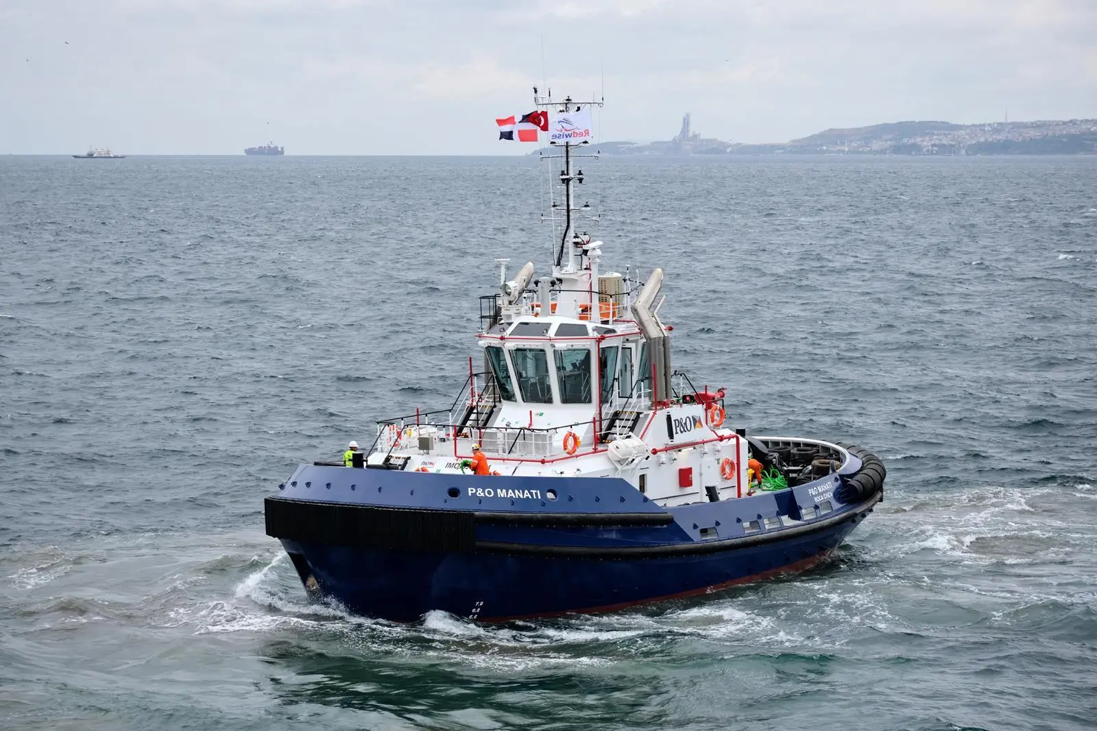 'PO Manati' has a tractor tug layout with thrusters forward (Sanmar) (002)