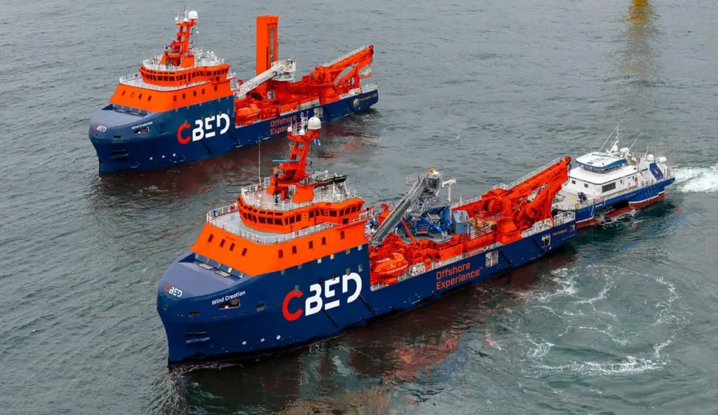 The new vessels will be re-liveried in CBED's colours (CBED)