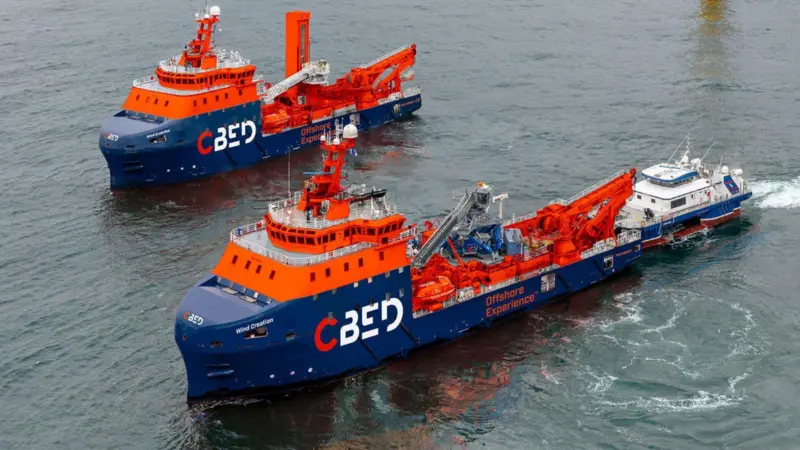 The new vessels will be re-liveried in CBED's colours (CBED)