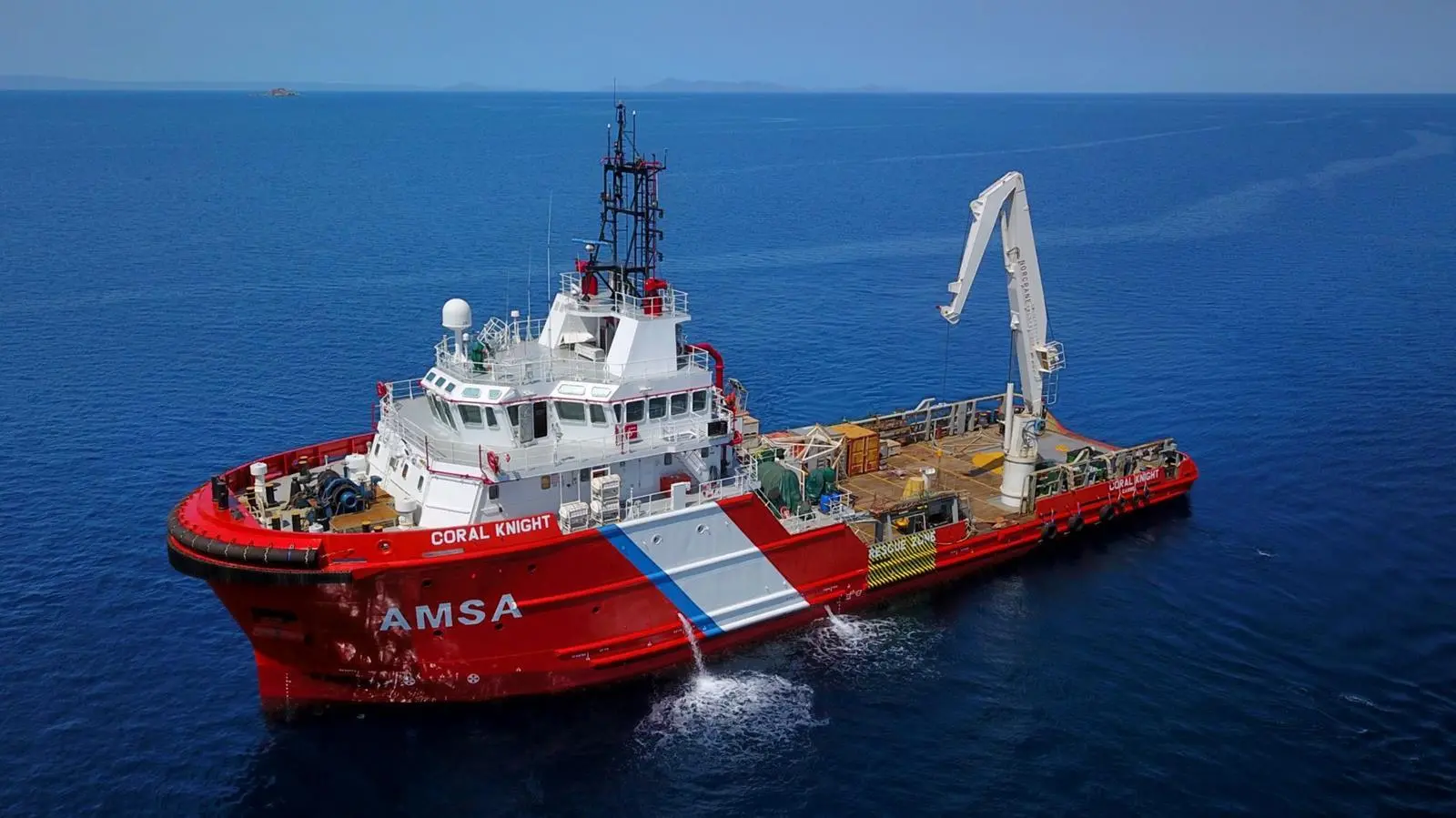 The new Robert Allan designed tug will replace the existing vessel 'Coral Knight' (Teekay)
