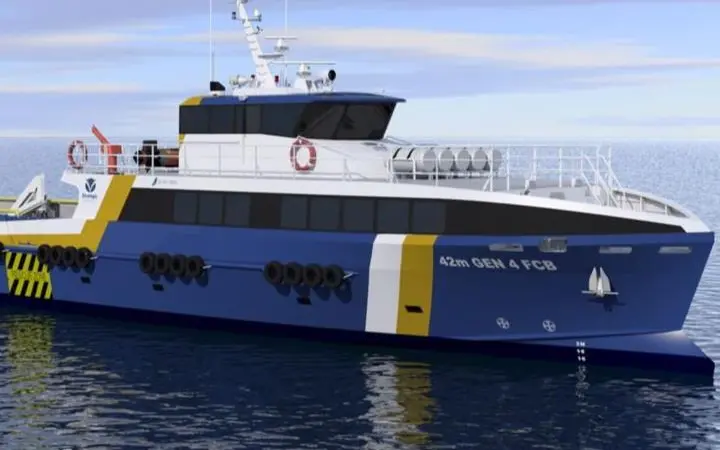 Strategic Marine's 4th Generation Fast Crew Boat (FCB)