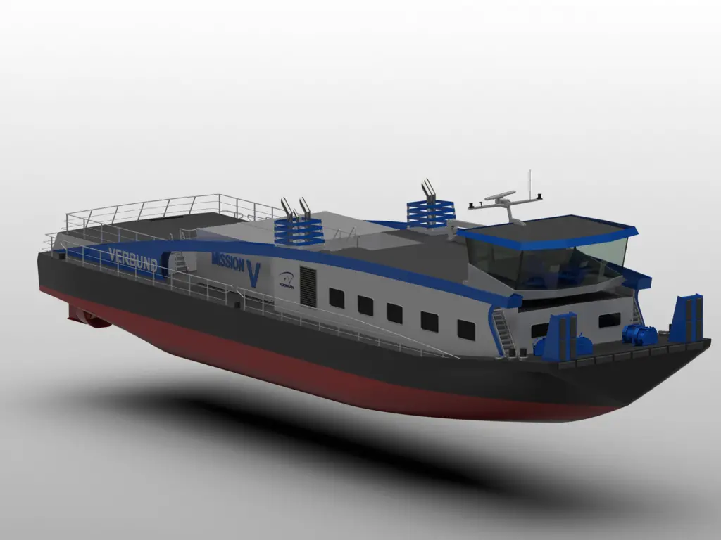 Impression of a Kooiman pusher tug