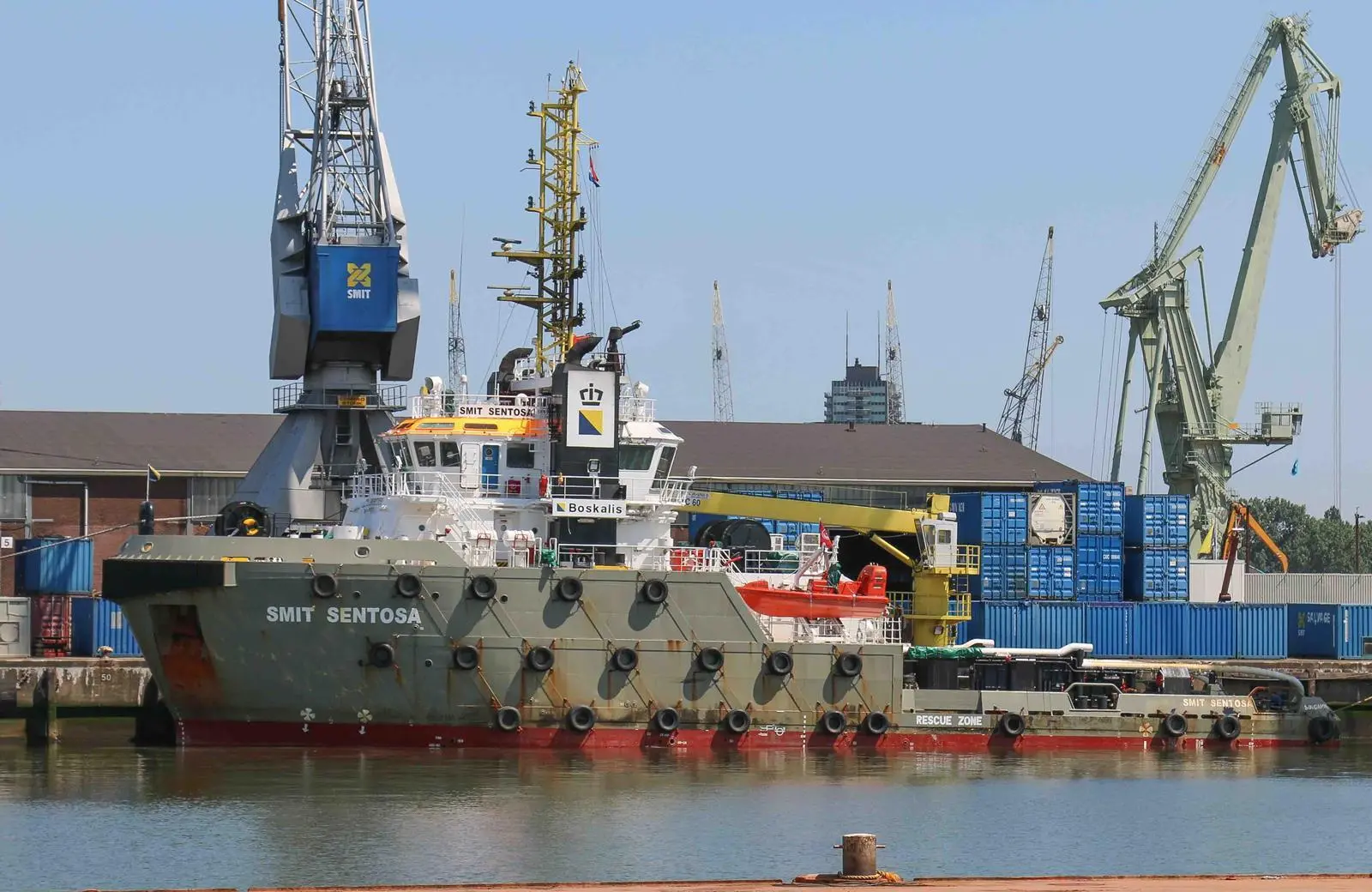 'Sentosa' under its earlier name and ownership (Peter Barker)