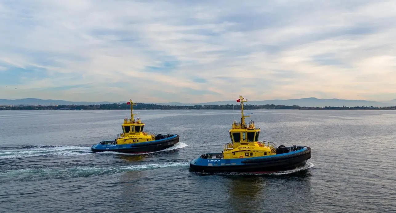 SAAM Towage's electric tugs will be charged using clean energy in British Columbia (Sanmar)