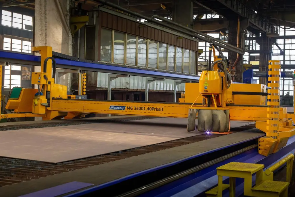 Steel cutting for two Ulstein newbuild CSOVs