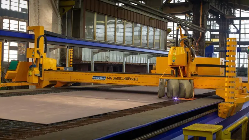 Steel cutting for two Ulstein newbuild CSOVs