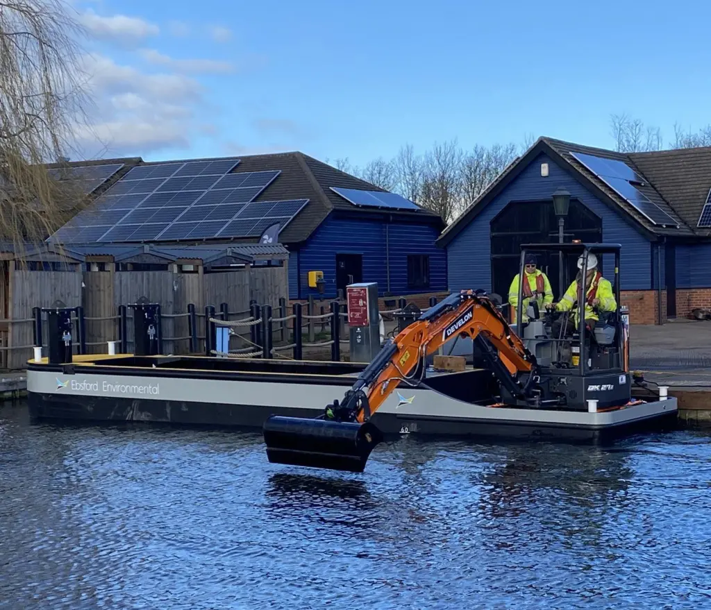 Inland waterway work for Darley