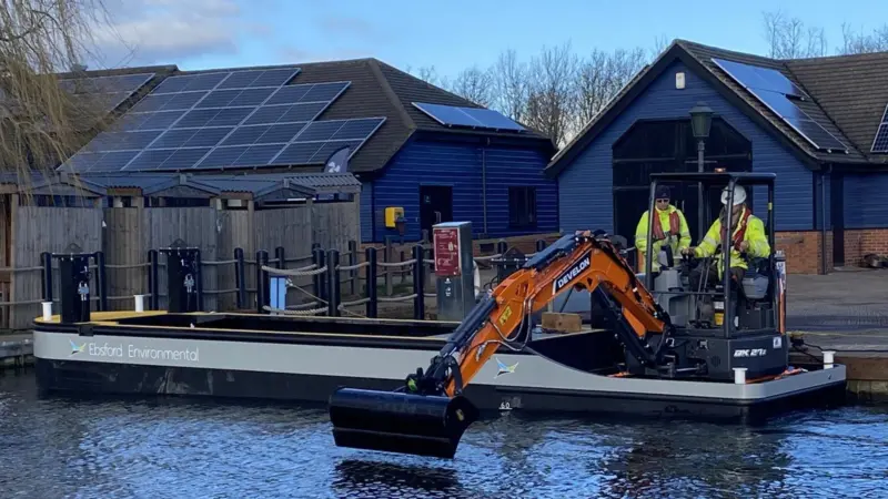 Inland waterway work for Darley