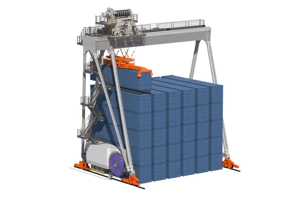 Huisman Automated Stacking Cranes