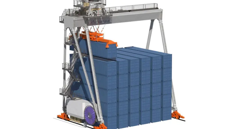 Huisman Automated Stacking Cranes