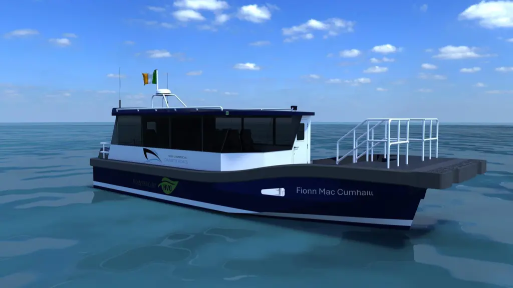 14 metre crew transfer vessel render