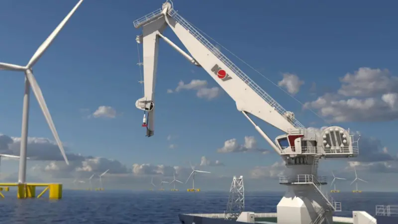 NOV’s electric subsea crane