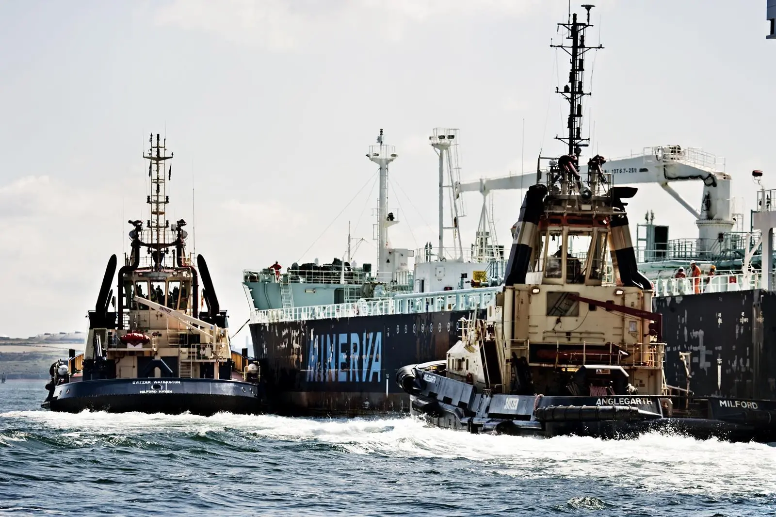 Terminal towage at Milford Haven is part of Svitzer's activities in the UK (Svitzer)
