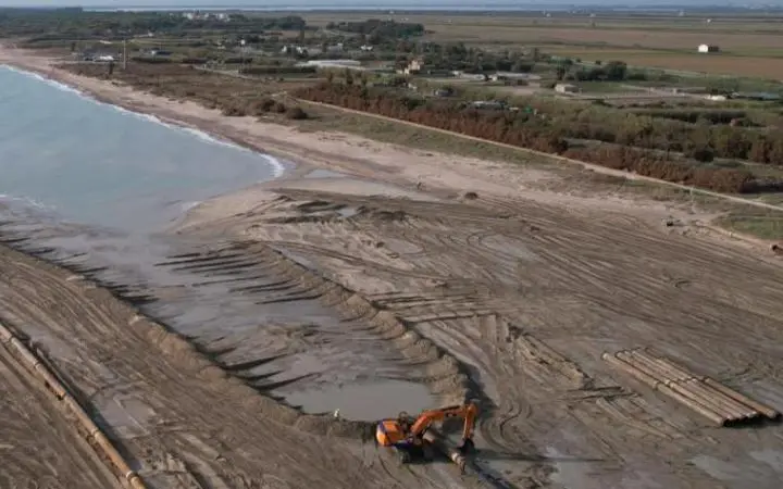 Valencia beach restoration