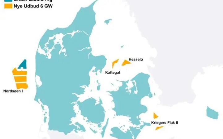 Plans for Danish offshore wind
