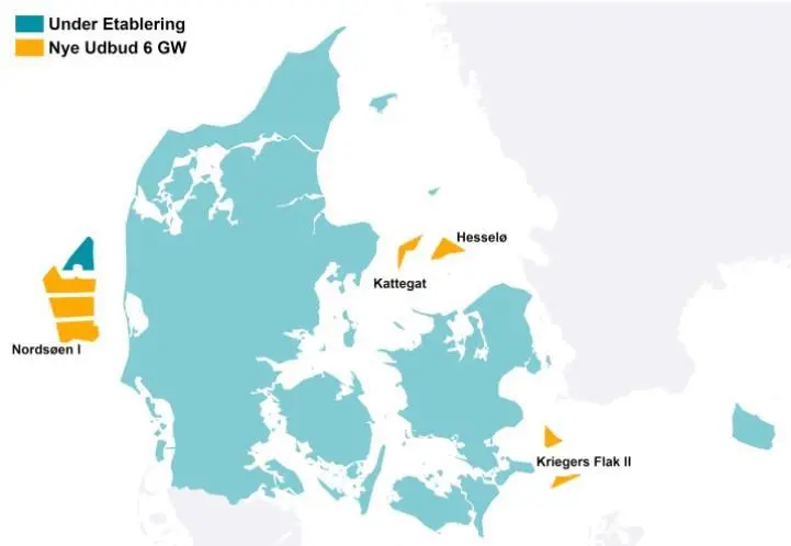 Plans for Danish offshore wind