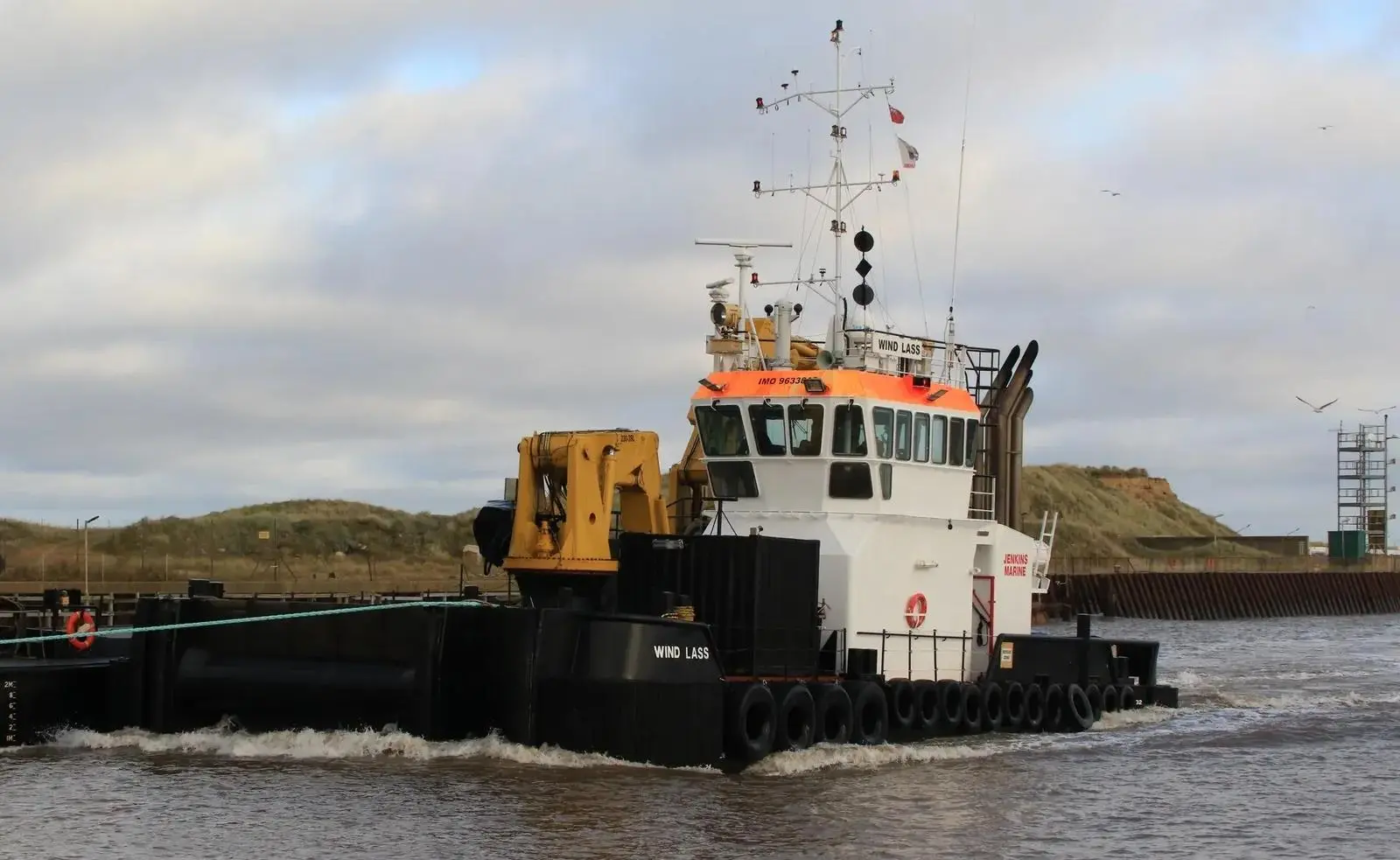 'Wind Lass' is one of two Jenkins Marine vessels now managed by Landfall Marine (Landfall Marine)