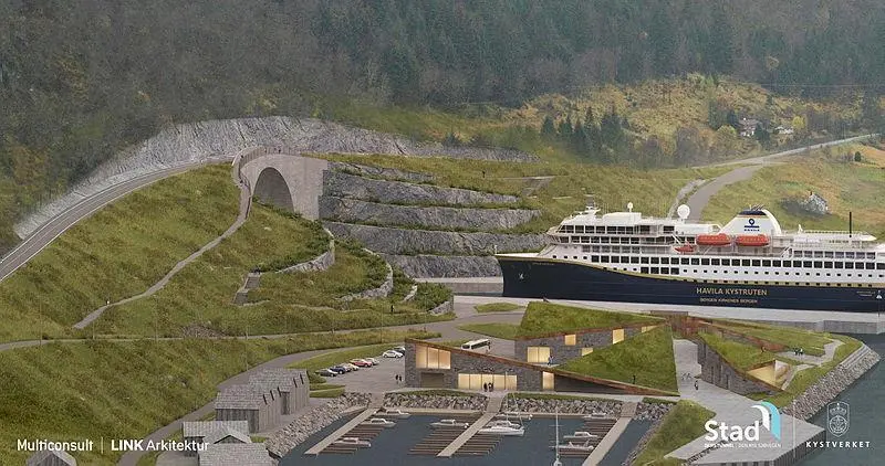 Stad ship tunnel rendering