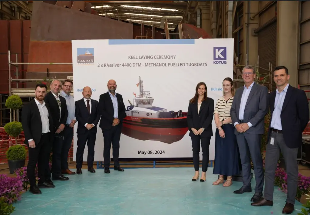 SANMAR-KOTUG KEEL LAYING CEROMONY