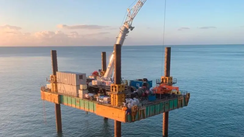 Ocean Crest Marine's Admiral 1 Jack-Up Barge