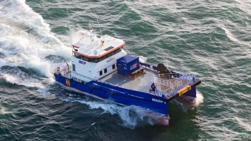 SeaZip3 is one of the company's four Damen FCS 2610s