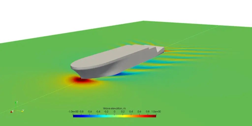 Cloud Towing Tank helped raise hydrodynamic efficiency of a 100m-plus research vessel by 16%.