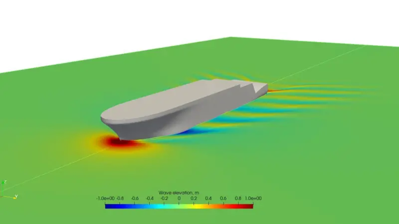 Cloud Towing Tank helped raise hydrodynamic efficiency of a 100m-plus research vessel by 16%.