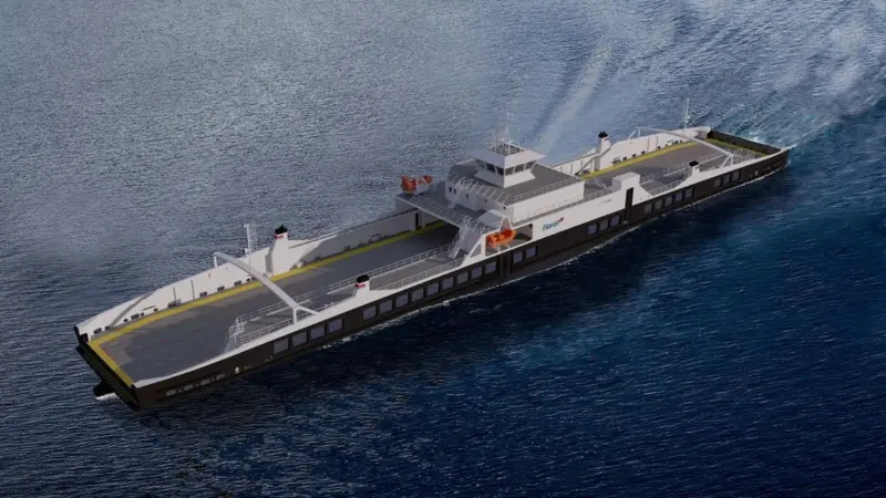 Autonomous ferry by HAV