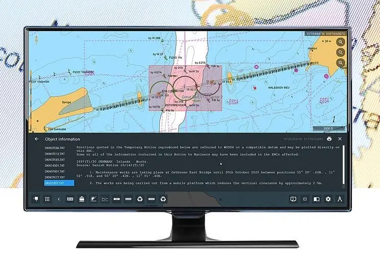 Electric Navigational Chart