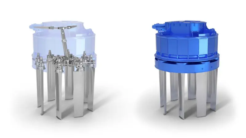 Voith's new eVSP will feature eight blades (Voith)