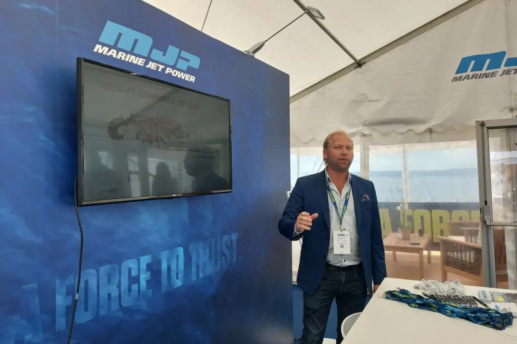 Robert Magnusson MJP at Seawork 2024