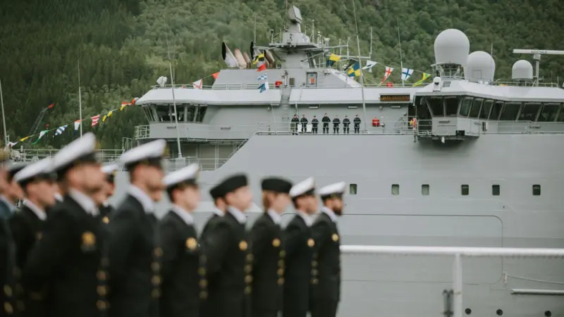 Coast guard vessel KV Hopen naming