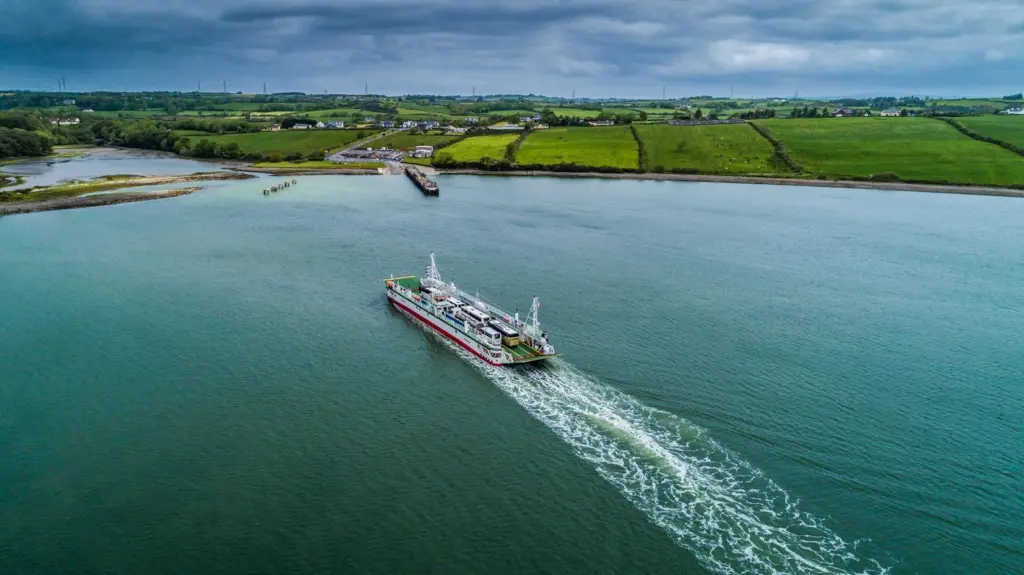 Cummins powered Shannon Ferry in operation