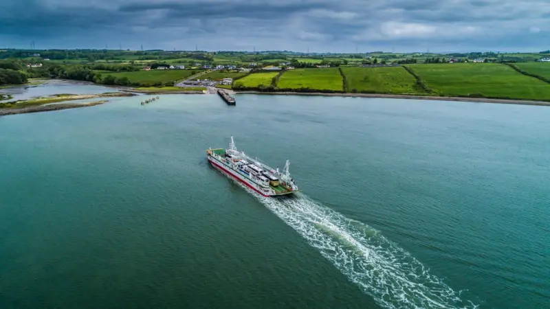 Cummins powered Shannon Ferry in operation