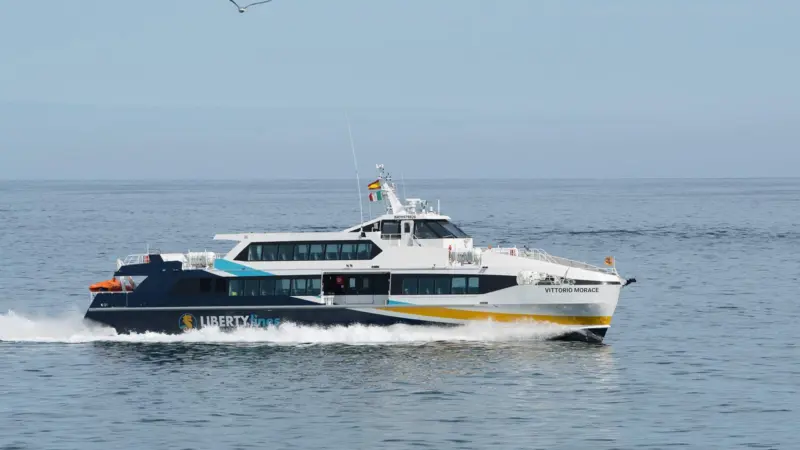 Vittorio Morace ferry Liberty Lines