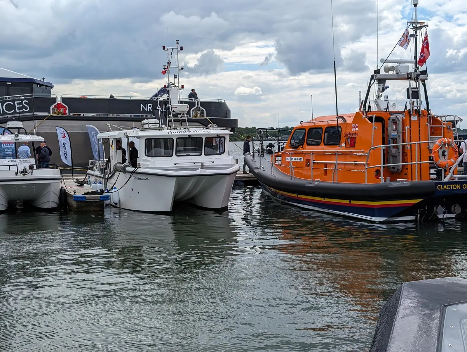 Swiftcat Boats look like conventional fishing industry-derived vessels, until you take a look underneath