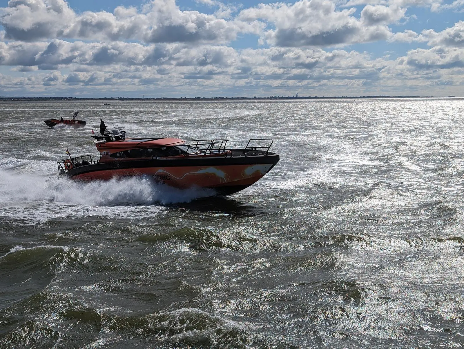 Marel Boats' M17 can call up 3000hp of Scania hybrid grunt when in electric assist mode