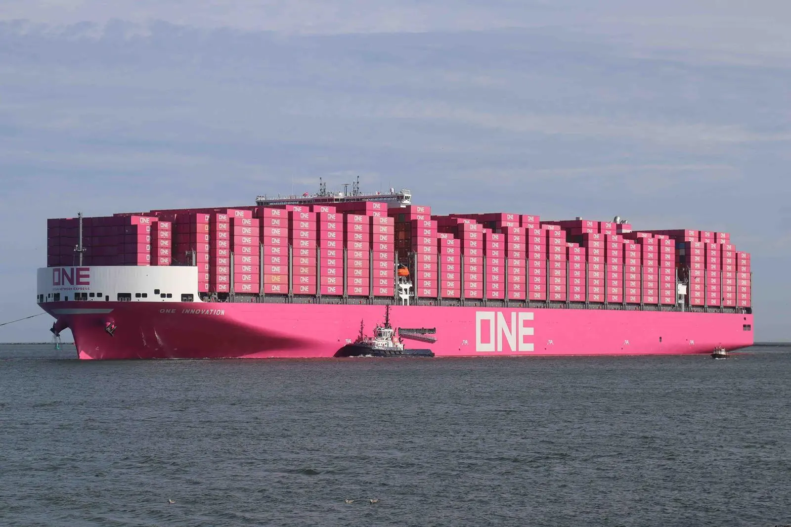 Despite the increasing size of ships the industry's safety record is improving long-term (Peter Barker)