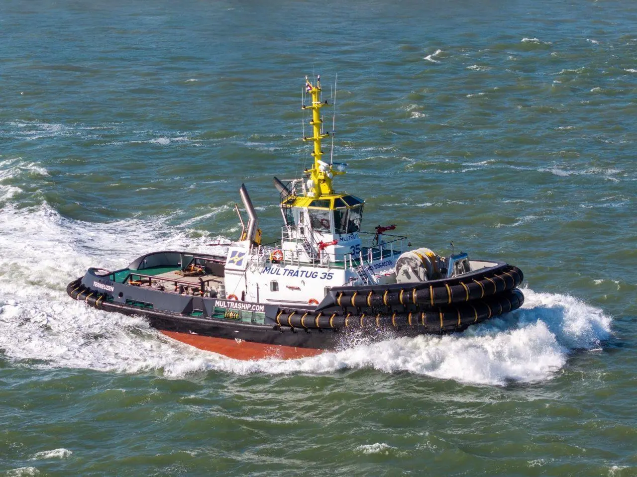 'Multratug 35' is the first of two Damen ASD Tug 3212s for Multraship (Multraship)