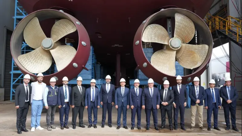 Turkey's two new ASD tugs will be built at Sanmar's Altinova shipyard (Sanmar)