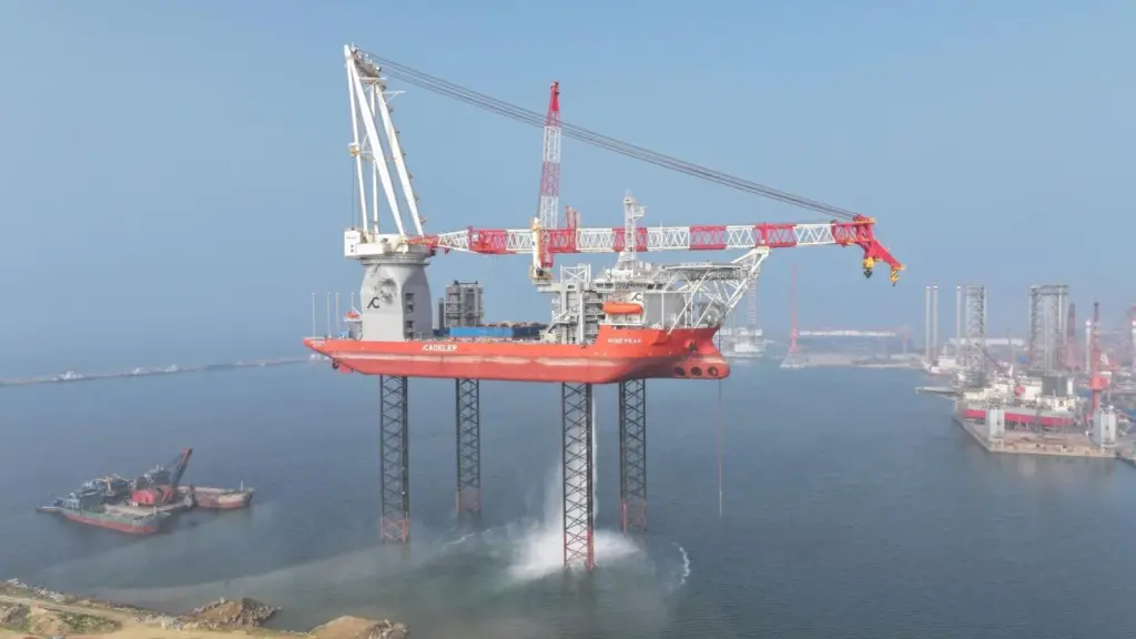 'Wind Peak' will be capable of operating in water depths of 70m (Cadeler)